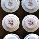 6 small paired plates Badonviller Saint Amand Luzin Digoin Sarreguemines
