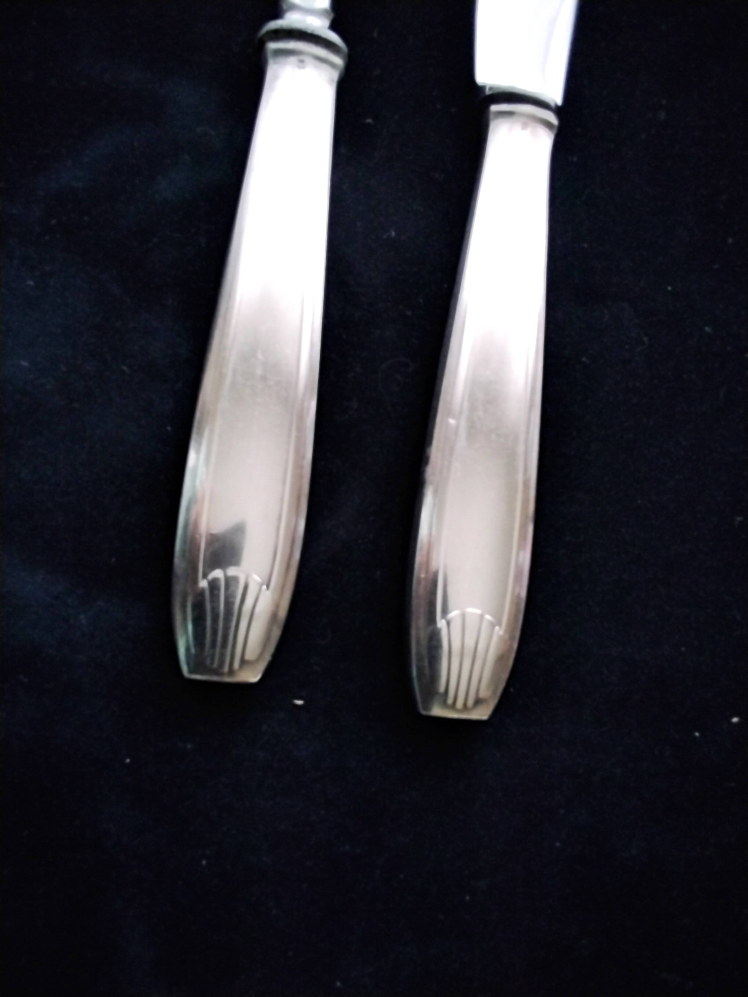 Apollonox Silver-Plated Metal Carving Set