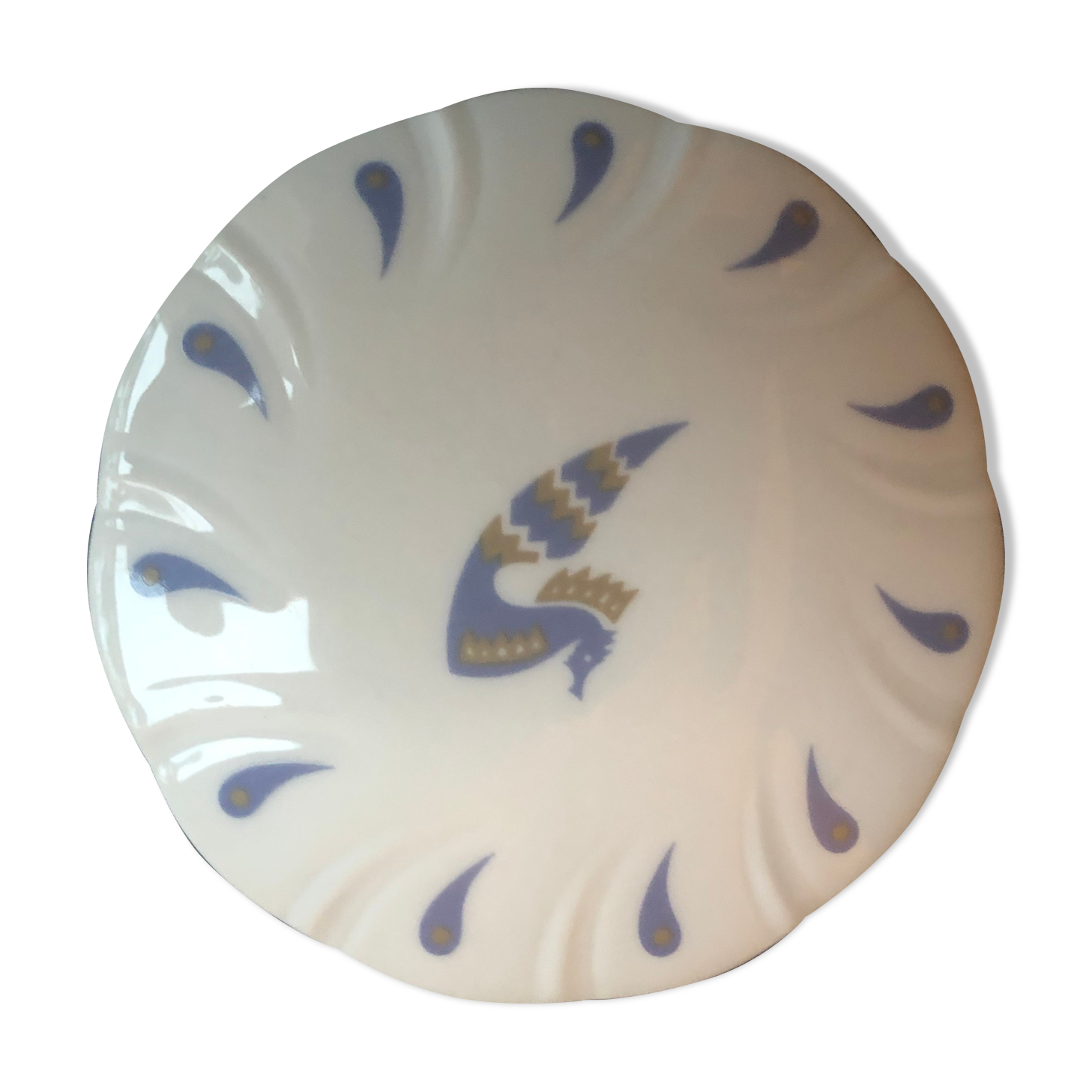 Porcelain candy decorated by Jean Picard le Doux for Air France