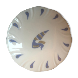 Bonbonnière en porcelaine décor de Jean Picard le Doux  pour Air France