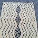 Handmade pure wool rug, size 150/250 cm.