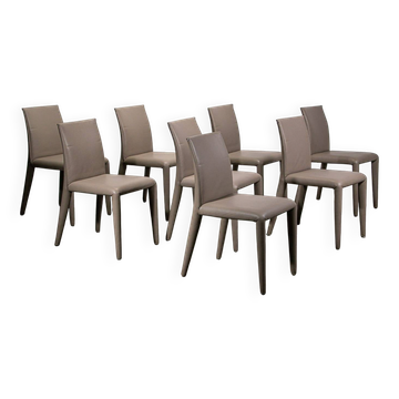 Vol au Vent chairs by Mario Bellini for B&B Italia. Set of 8