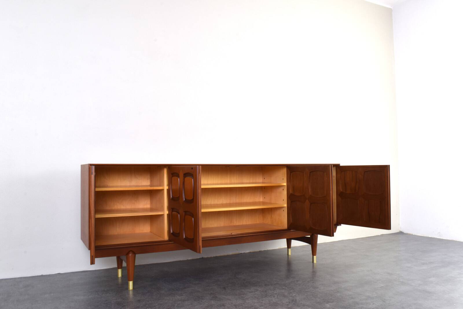 Mid-Century Teak Sideboard by Rolf Rastad & Adolf Relling for Gustav Bahus