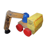 Wooden crane
