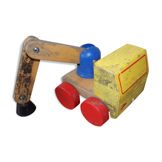 Wooden crane