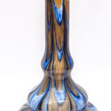 Blue Murano vase by Carlo Moretti