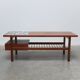 Walnut coffee table with ceramic tile by Jos De Mey for Van Den Berghe-Pauvers, 1960s