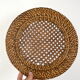 6 rattan and canning plate bottoms