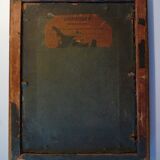 Old gouache from the end of the 19th century, miniature, signed Charles Penol