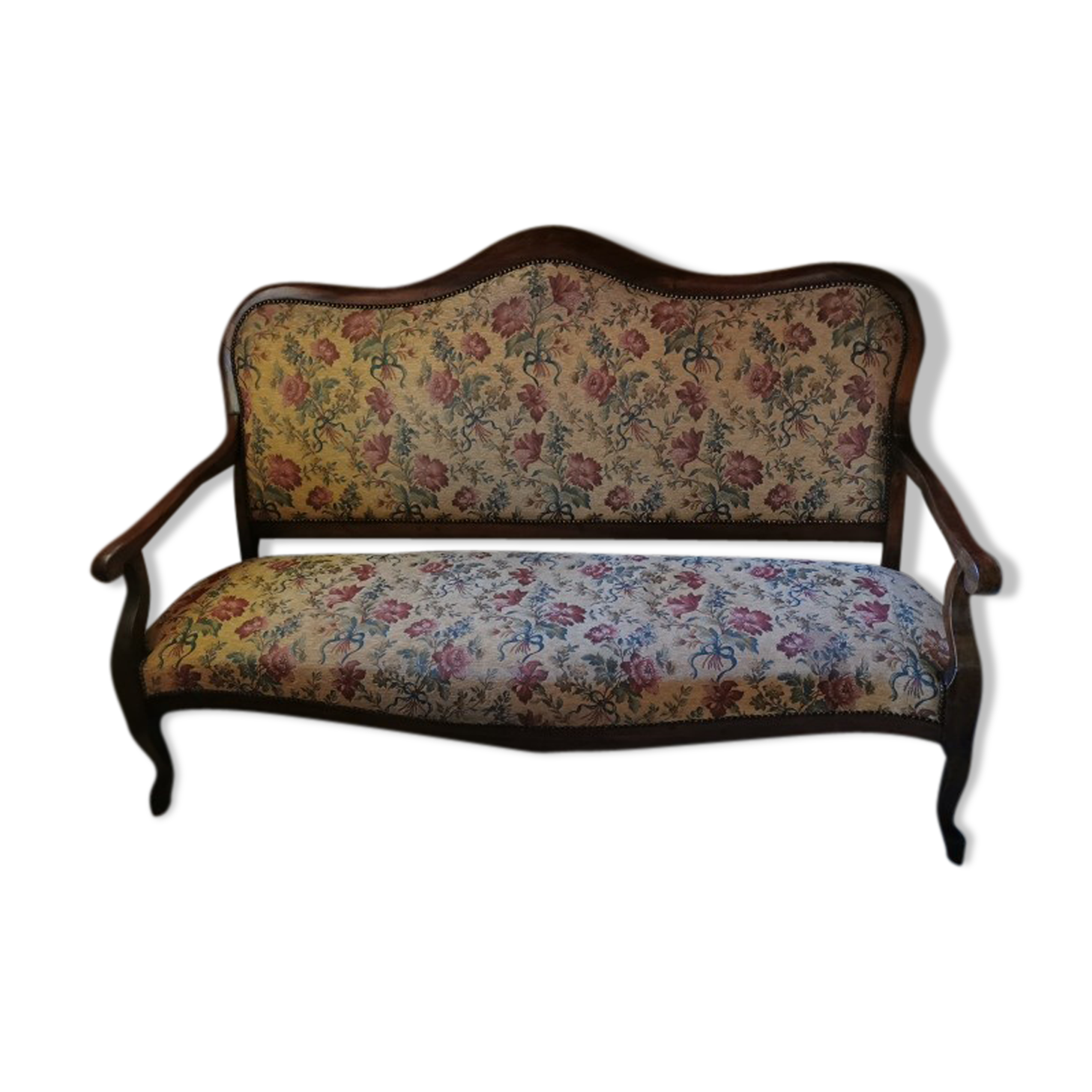 Banquette style Louis Philippe