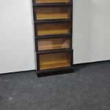 Vintage oak Barristers book shelves by Soennecken Germany