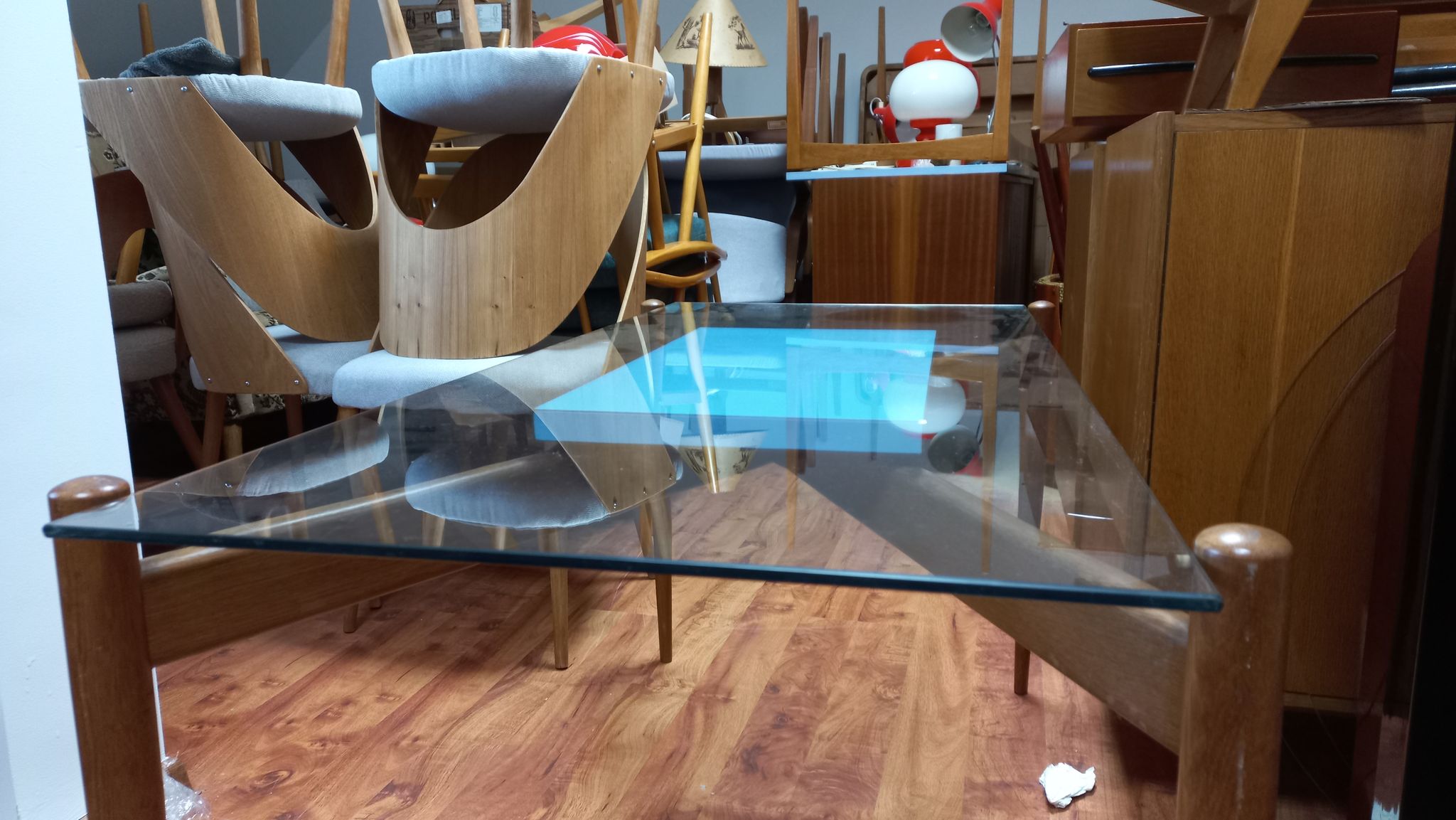 Table basse, Tchécoslovaquie, années 1960