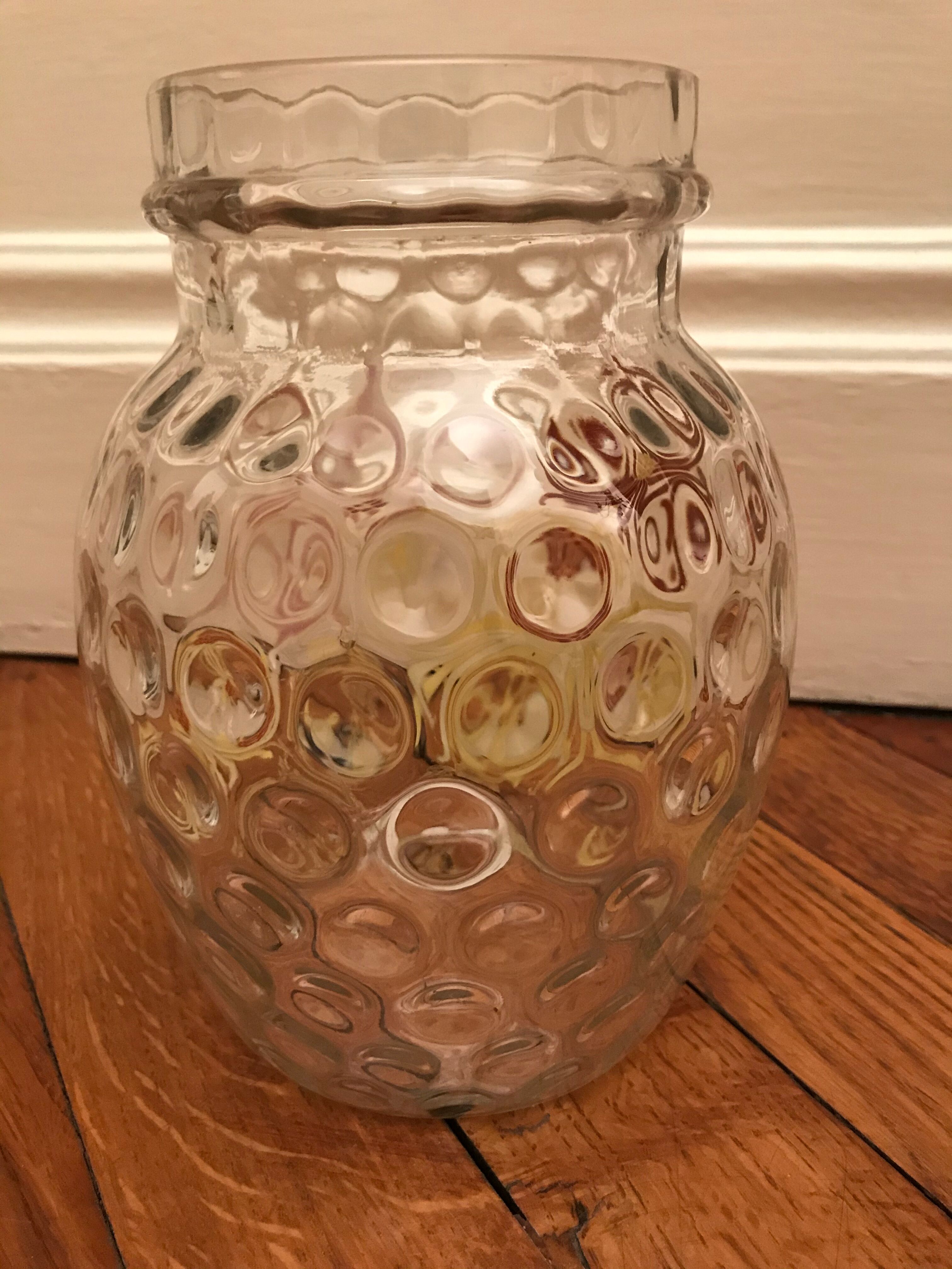 Art Nouveau Legras vase enamelled chrysanthemums