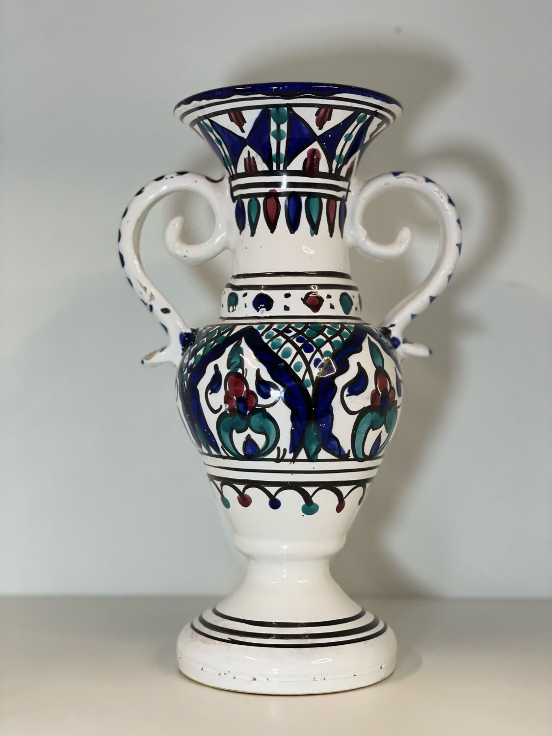 Antique Mediterranean style vase