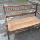 Old mulched bench