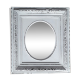 Miroir Napoleon III shabby chic 55x48 cm