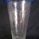Flared vase with turned neck, h - 30 cm.