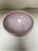 Pink glazed stoneware bowl