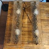 Pair of large Dallux wall lights attributed to Pierre Disderot.