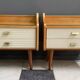 set of 2 nightstands from the 60s