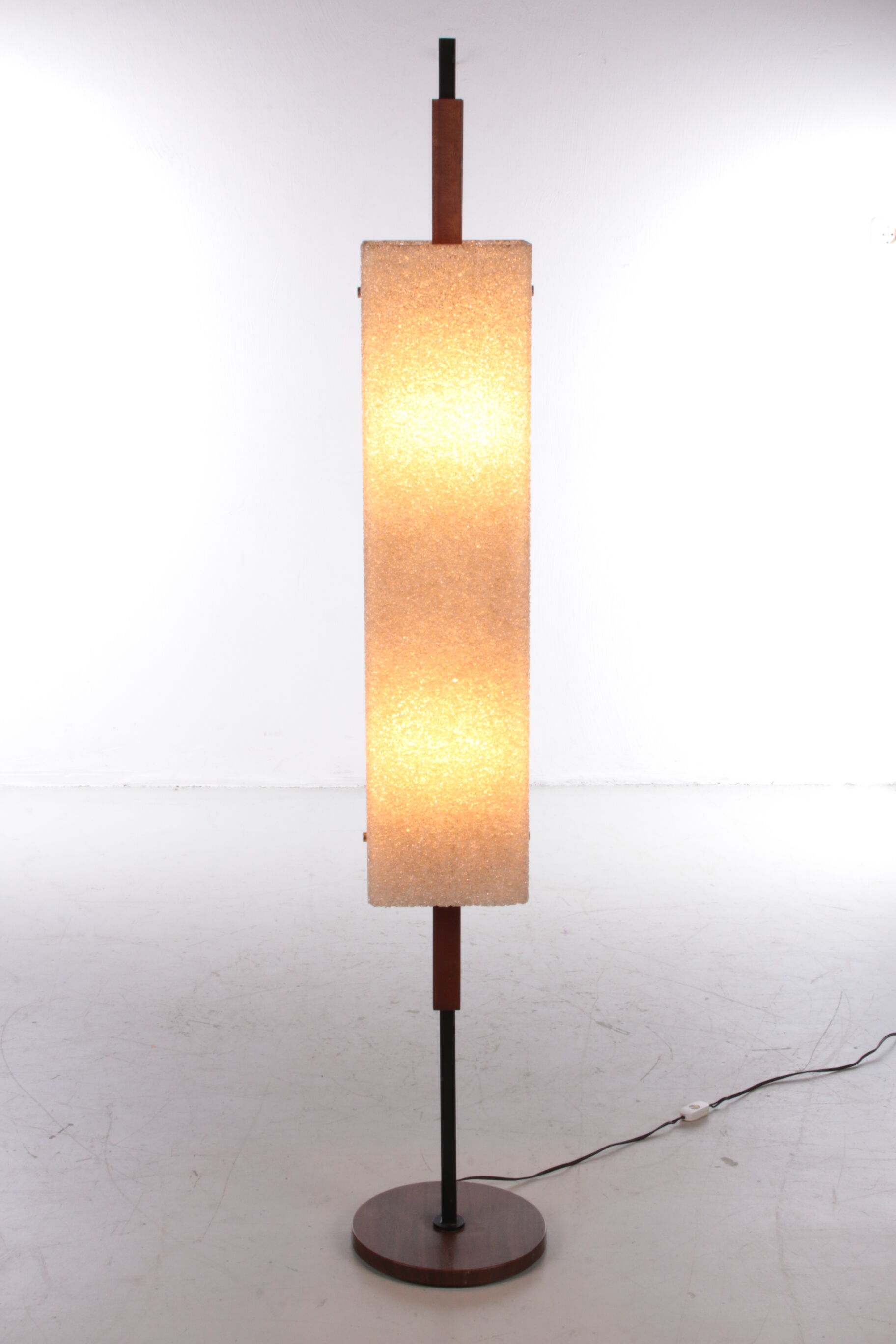 Vintage french floor lamp with switch, 1960s
