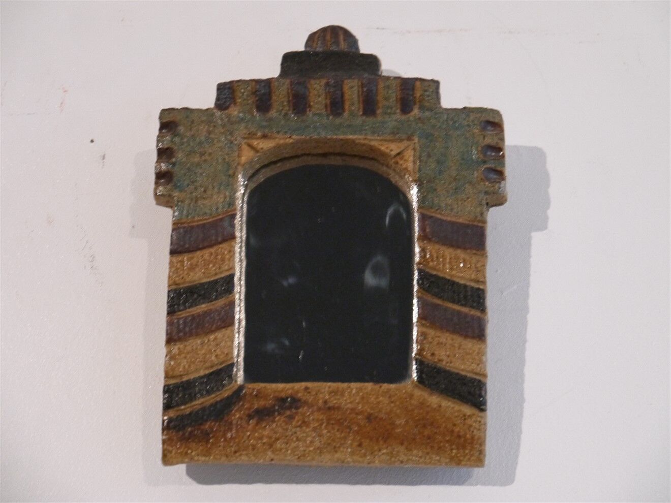 Miroir en ceramique "les argonautes" Vallauris 1960