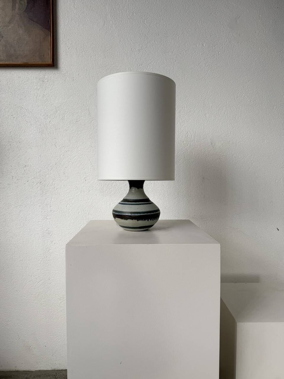 Vallauris ceramic table lamp from the 60s