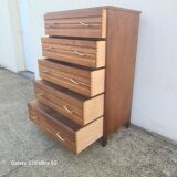Large vintage chest of drawers 1950
