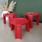 Tables gigognes Kartell 1970