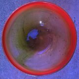 Vintage handmade glass vase