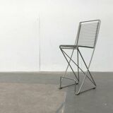 Postmodern German kitchen bar stool Kreuzschwinger by Till Behrens for Schlubach, 1980s.