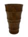 Vintage umbrella holder wooden basket storage 1960 minimalist design