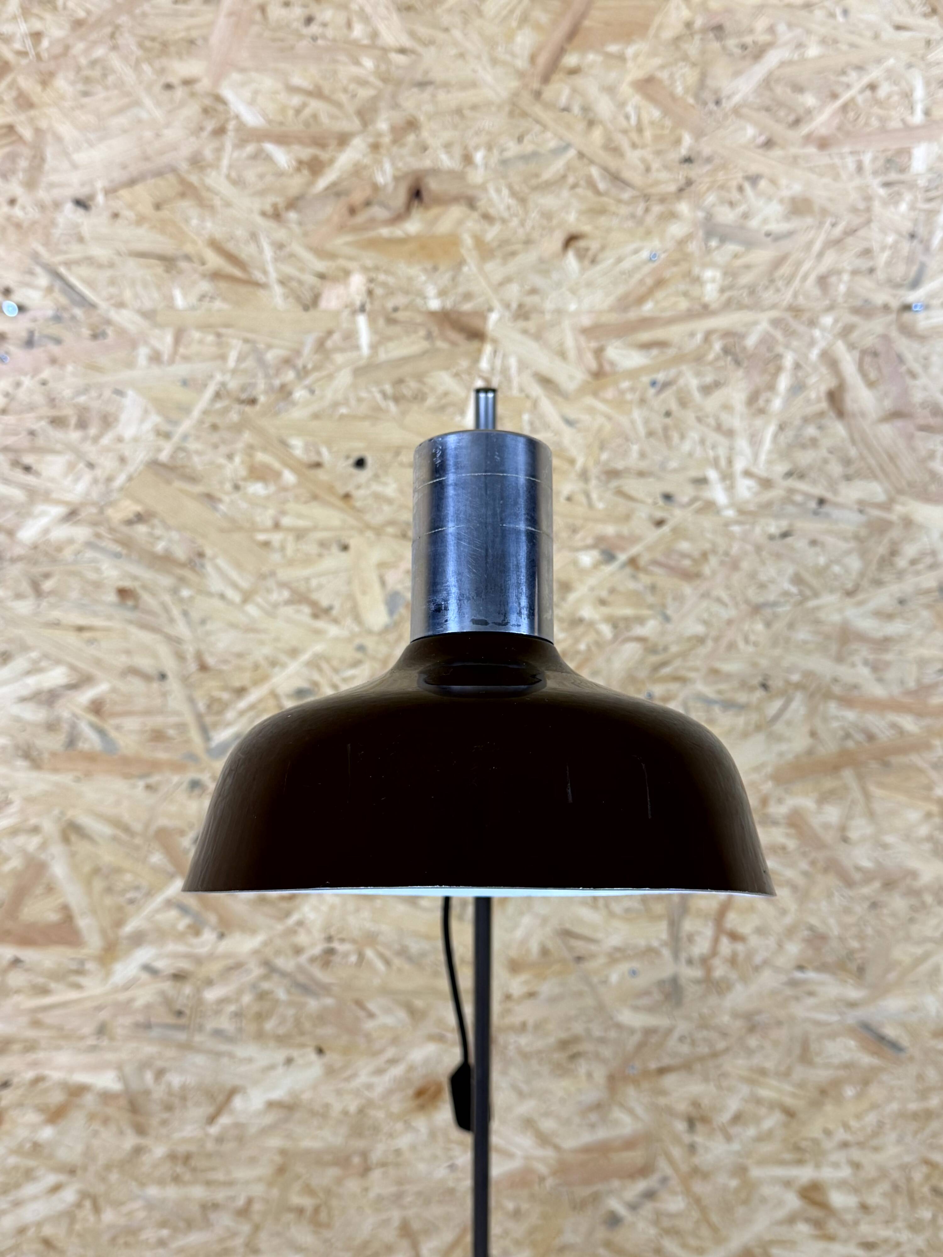 1960s 1970s Floor Lamp Mid-Century Space Age Design Metal