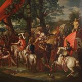 Great battle painting of the 18th century, Alexander the Great and Porus