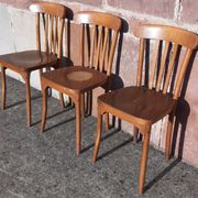 Chaises bistrot Luterma (système Monobloc, lot de 3)