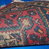 Tapis Vintage Hamadan en Laine, Années 1970, Élégance Artisanale