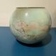 Vase boule en verre laqué Jean-Noel Bouillet