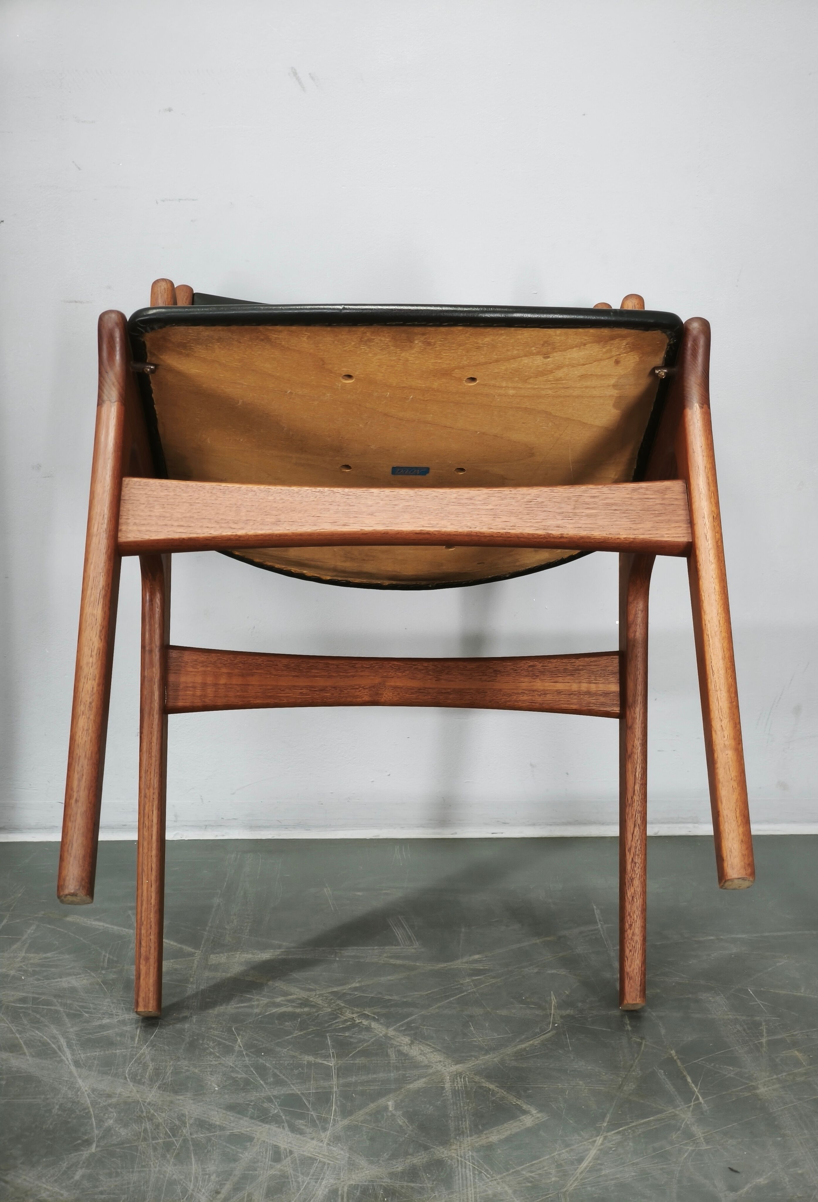 Sven Aage Madsen Teak Vanity Desk with Mirror, Denmark, 1960s