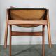 Sven Aage Madsen Teak Vanity Desk with Mirror, Denmark, 1960s