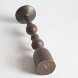 Brutalist candle stick, 1970s