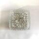 Plafonnier verre bubble vintage Helena Tynell pour Limburg
