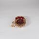 Barovier&Toso Murano "Cordonato d'Oro" Art Glass Bowl and Rare Glass Tamper
