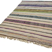 Turkish Handwoven Flatweave Chaput Kilim 180 cm x 268 cm