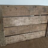 Caisse de pommes, caisse en bois