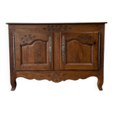 2-door solid oak sideboard