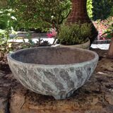 Structured concrete gardener / vintage 60s-70s