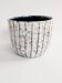 Vintage Hungarian Majolica cache-pot mid-century style Fat Lava ceramic
