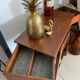 Travailleuse vintage pieds compas