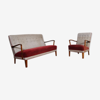 All sofa and Chair Danish - 1950