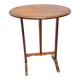 Vintage French Cherry Wood Vigneron Side Table, 1980s